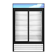Hoshizaki RM-45-SD-HC-WHT 51" Double Glass Door Merchandiser, White