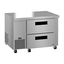 Hoshizaki ULR-46B-D2 46" Two Sliding Drawer Side Mount Steelheart Series Undercounter Refrigerator - 11.78 Cu. Ft.