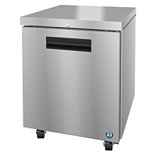 Hoshizaki UR27B-01 27" Steelheart Series One-Section Undercounter Refrigerator with Stainless Door & Cylinder Lock - 7 Cu. Ft.