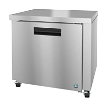 Hoshizaki UR36B 36" Steelheart Series One-Section Undercounter Refrigerator with Stainless Door - 10 Cu. Ft.