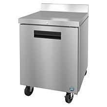 Hoshizaki WR27B-01 27" Steelheart Series One-Section Worktop Refrigerator with Stainless Door & Cylinder Lock - 7 Cu. Ft.