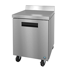Hoshizaki WR27B 27" Steelheart Series One-Section Worktop Refrigerator with Stainless Door - 7 Cu. Ft.