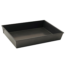 Winco HRCP-1812 Aluminized Steel 12" x 18" Rectangular Non-Stick Cake Pan