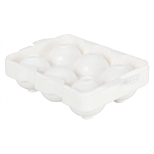 Winco ICCP-6W 6-Cube Round Ice Cube Tray
