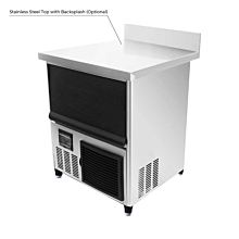 Coldline IWT Stainless Steel Top with Backsplash for ICE250 Ice Machine