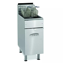 Imperial IFS-40-OP Gas 40 lb. Open Pot Floor Model Deep Fryer