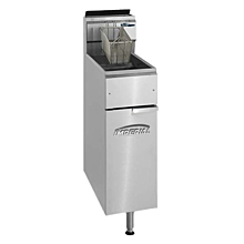 Imperial IFS-25 7.88" Natural Gas Floor Model Add-A-Fryer 25Lb. Capacity Fryer