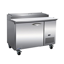 IKON IPP47 47" One Door Refrigerated Pizza Prep Table, 6 Pans
