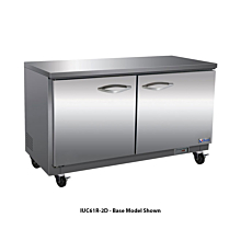 IKON IUC61R-2D 61" Two Section One Door 2 Drawer Undercounter Refrigerator, 15.5 cu. ft.