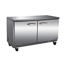IKON IUC61R 61" Two Swing Door Undercounter Refrigerator, 15.5 cu. ft.