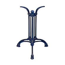 JMC Furniture TT-102 Indoor Cast Iron Table Base - 28.5" Height / 15" Spider Length / 23.5" Base Spread