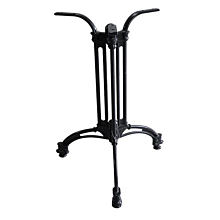 JMC Furniture TT-102 CA Outdoor Cast Aluminum Table Base - 28.5" Height / 15" Spider Length / 20.5" Base Spread