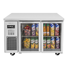 Turbo Air JUR-48-G-N 48" Glass Door Undercounter Refrigerator