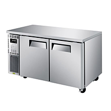 Turbo Air JURF-60-N J Series 59" Dual Temperature Two Door Undercounter Refrigerator - 6 Cu. Ft.