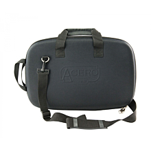 Winco KBP-2 10-Slot Black Knife Hard Case with Removable Strap