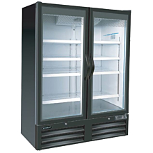 Kool-It KGR-52 54" Double Glass Swing Door Merchandiser Refrigerator - 49.3 Cu. Ft.