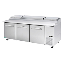 Kool-It KPT-93-3 93" Refrigerated Pizza Prep Table