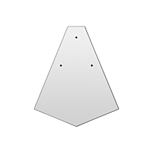 Krowne KR-DR45F Royal Series 45 Degree Outside Front Corner Filler