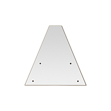 Krowne KR-DR45R Royal Series 45 Degree Inside Rear Corner Filler