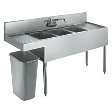 Krowne KR-TC Royal Series 12"L Apron Cutout for Trash Receptable