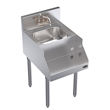 Krowne KR24-18BD Royal Series 18"L x 24"D Blender Dump Sink