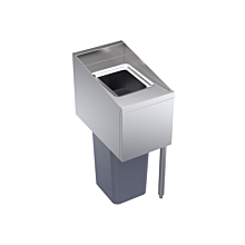 Krowne KR24-T14R Royal Series 14" Trash Station with Legs on Right Side