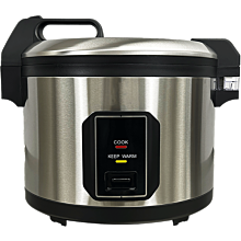 LJ Manufacturing WRC-30S 5.4 Liter Electric Rice Cooker and Warmer 30 Cups Cooked - 120V