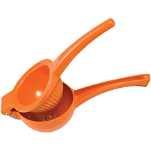 Winco LS-9O 9-1/8" Orange Handheld Citrus Squeezer