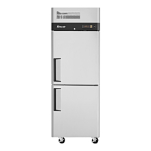 Turbo Air M3R24-2-N-L 29" M3 Series Reach-In Left Hinge Half Solid Door Top Mount Refrigerator - 22 Cu. Ft.