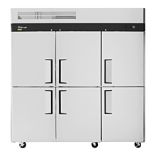 Turbo Air M3R72-6 Reach-In Half Solid Door Refrigerator