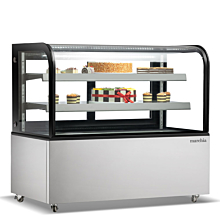 Marchia MB60 60" Curved Glass Refrigerated Bakery Display Case