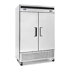 Atosa MBF8507GR 54" 2 Solid Door Reach-in Refrigerator