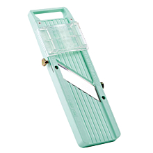 Winco MDL-5P 3 Blade Japanese Mandoline Slicer Set with Hand Guard