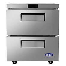 Atosa MGF8415GR 27" Two Drawer Undercounter Refrigerator