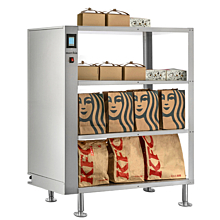 Marchia MHS4 43" Heated Take-Out Shelf Warmer, 4-Shelf