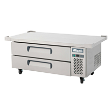 Migali C-CB52-60-HC 60" Chef Base Refrigerated Equipment Stand - 2 Drawer