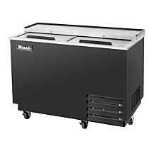 Migali C-GF50-HC 50" Two Slide Lid Glass Froster Freezer - 115V