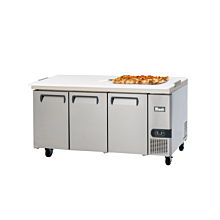 Migali C-RWT93-HC 93" Undercounter Worktop Refrigerator - 26 Cu. Ft.