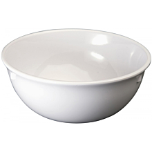Winco MMB-15W 15 oz. White Melamine Nappies