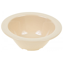 Winco MMB-4 4 oz. Tan Melamine Fruit Bowls