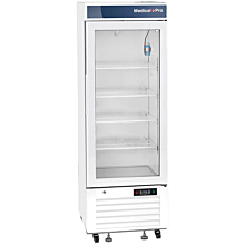 Migali Scientific MP-12RM-HC 24" Medical+Pro Series White One Glass Swing Door Medical Grade Refrigerator - 12 Cu. Ft.