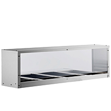 Atosa MROS-4ST Overshelf/Sneezeguard for CSTEA-4C