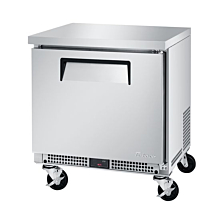 Turbo Air MUR-27S-N6 M3 Series 27" Shallow Depth Undercounter Refrigerator - 3 Cu. Ft.