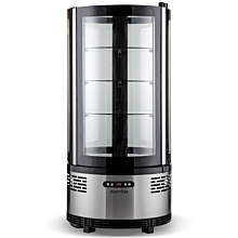Marchia MVSR100 Refrigerated Curved Glass Cake Display Case