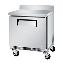 Turbo Air MWR-27S-N6 M3 Series 27" Shallow Depth Worktop Refrigerator - 3 Cu. Ft.