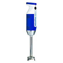 Dynamic MX070.11 7" Shaft Variable Speed Detachable Immersion MiniPro Mixer with 4 Blades - 115V, 200W, Blue/White
