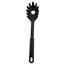 Winco NC-PS1 Black Nylon 12" Pasta Server