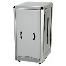Winco NH-7 Stainless Steel Full-Size Countertop Napkin Dispenser