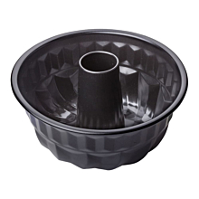 Winco NTHM-8 8-1/2" Non-Stick Carbon Steel Turks Head Cake Pan
