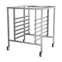 Prepline OS-2528 Stainless Steel Oven Stand with Cooling Racks and Casters